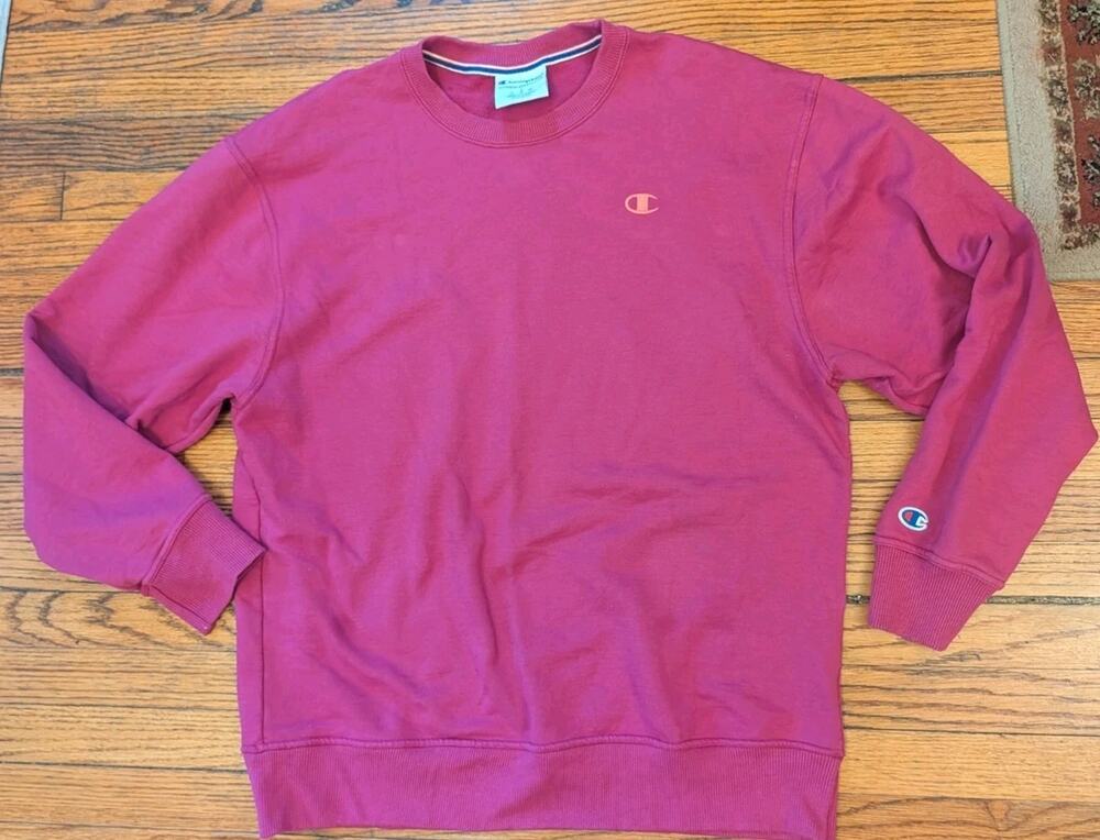 Champion Crewneck Sweatshirt Women's Large Pullover Crewneck